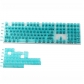 Stock Clearance 104+35 ABS Transparent Keycaps Set Cherry Profile for MX Mechanical Gaming Keyboard